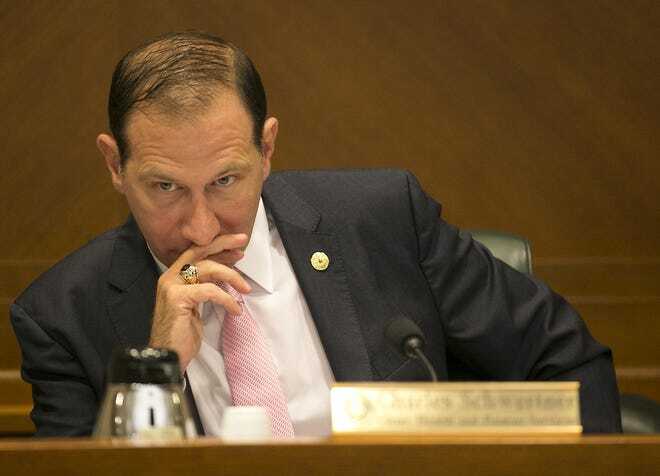State Sen. Charles Schwertner, R-Georgetown, has denied allegations that he sent a sexually explicit message and image to a University of Texas graduate student. [RALPH BARRERA/AMERICAN-STATESMAN]
